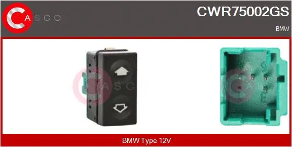 Switch, window regulator (CWR75002GS)