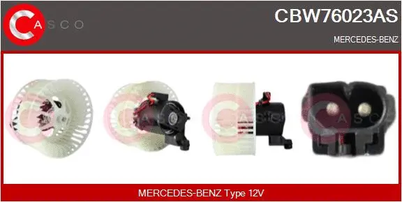 Interior Blower (CBW76023AS)