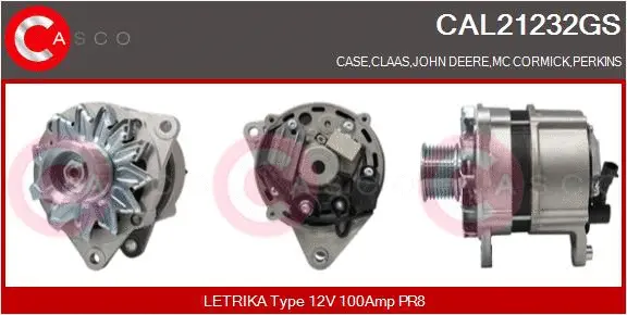 Alternator (CAL21232GS)