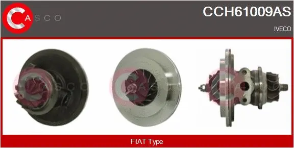 Core assembly, turbocharger (CCH61009AS)