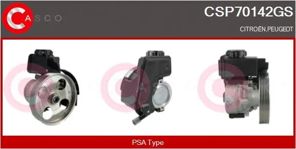 Hydraulic Pump, steering (CSP70142GS)