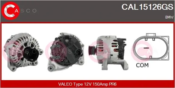 Alternator (CAL15126GS)