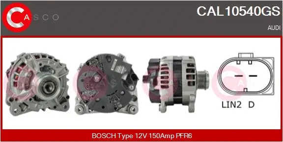Alternator (CAL10540GS)