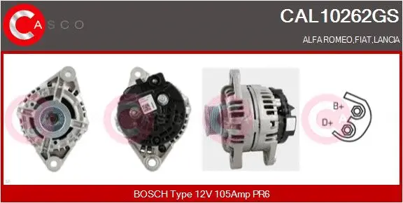 Alternator (CAL10262GS)