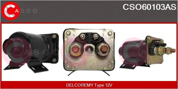 Solenoid Switch, starter (CSO60103AS)