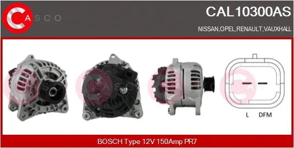 Alternator (CAL10300AS)
