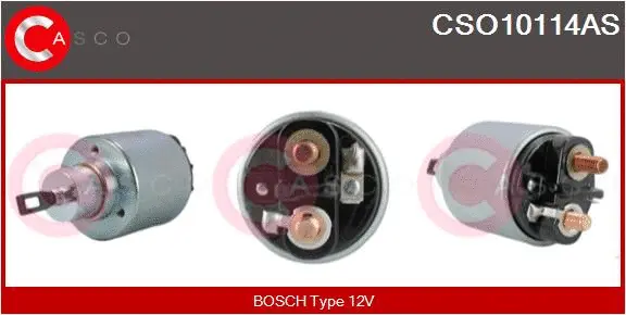 Solenoid Switch, starter (CSO10114AS)