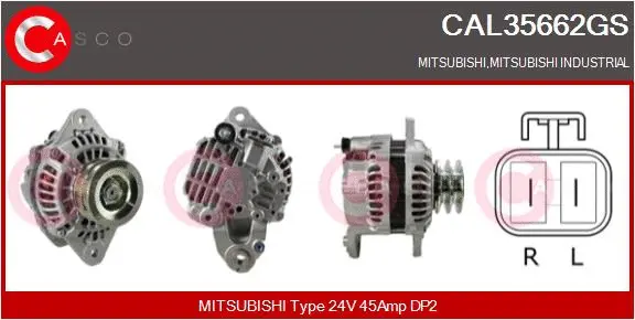 Alternator (CAL35662GS)
