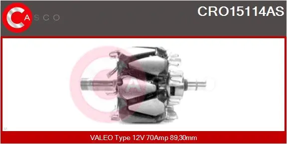 Rotor, alternator (CRO15114AS)