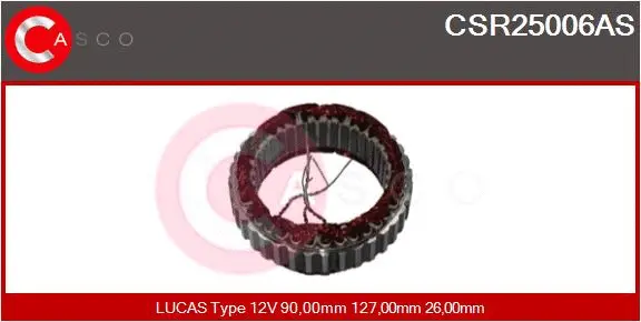 Stator, alternator (CSR25006AS)