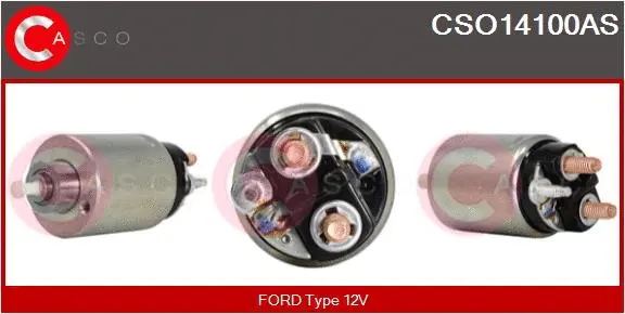 Solenoid Switch, starter (CSO14100AS)