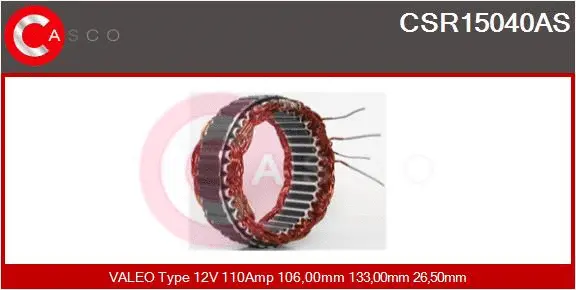 Stator, alternator (CSR15040AS)