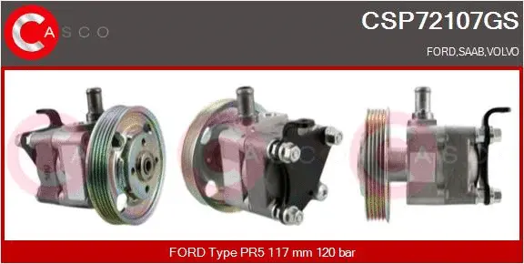 Hydraulic Pump, steering (CSP72107GS)