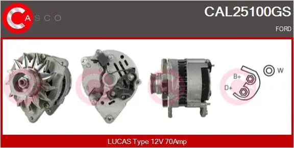 Alternator (CAL25100GS)