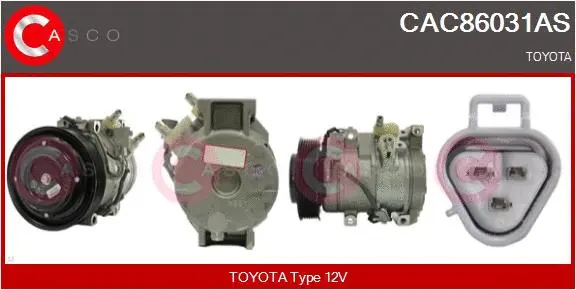Compressor, air conditioning (CAC86031AS)