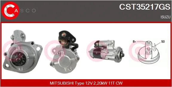 Starter (CST35217GS)