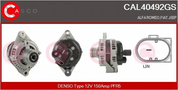 Alternator (CAL40492GS)