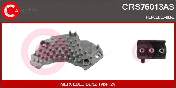 Resistor, interior blower (CRS76013AS)