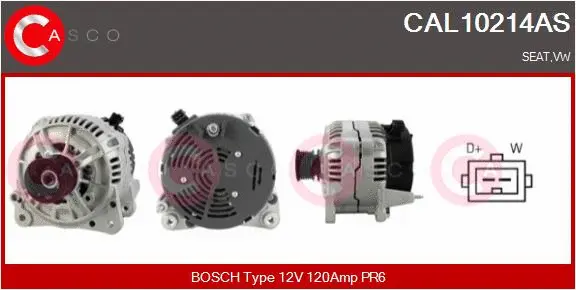 Alternator (CAL10214AS)
