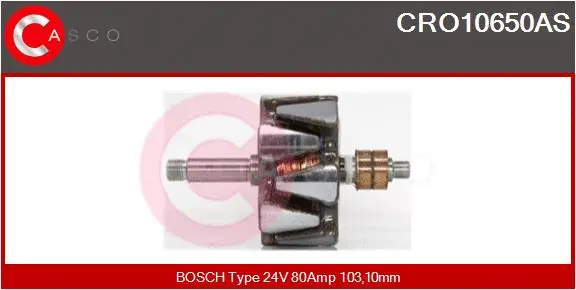 Rotor, alternator (CRO10650AS)