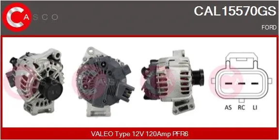 Alternator (CAL15570GS)