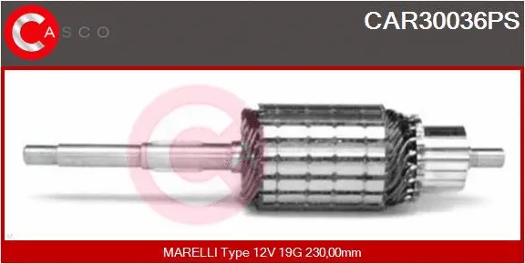 Armature, starter (CAR30036PS)