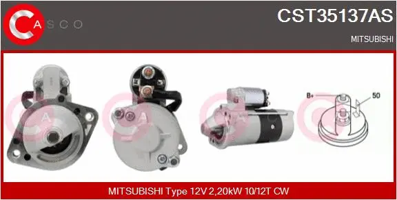 Starter (CST35137AS)