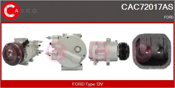 Compressor, air conditioning (CAC72017AS)