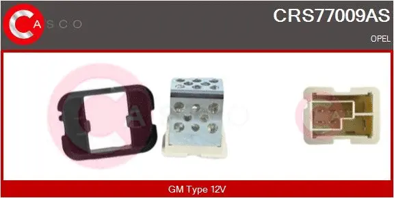 Resistor, interior blower (CRS77009AS)