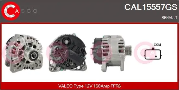 Alternator (CAL15557GS)
