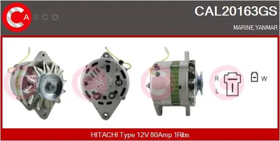 Alternator (CAL20163GS)