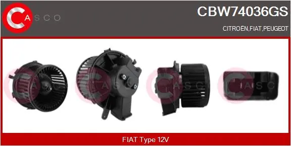Interior Blower (CBW74036GS)