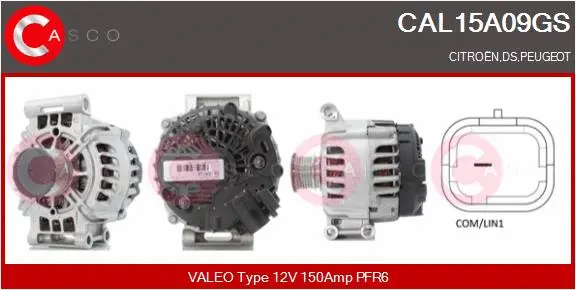 Alternator (CAL15A09GS)