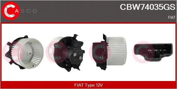 Interior Blower (CBW74035GS)