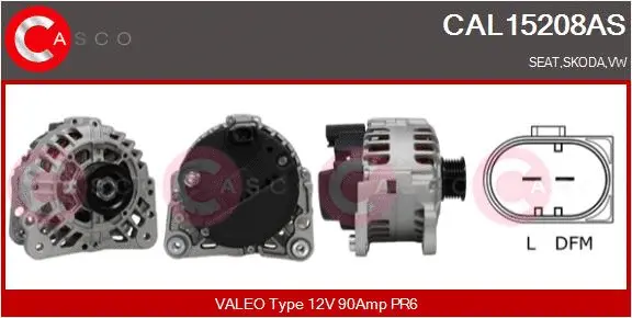 Alternator (CAL15208AS)