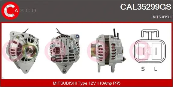 Alternator (CAL35299GS)