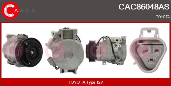 Compressor, air conditioning (CAC86048AS)