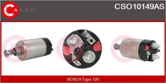 Solenoid Switch, starter (CSO10149AS)