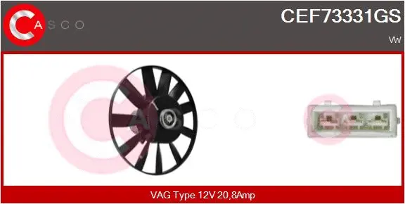 Fan, engine cooling (CEF73331GS)