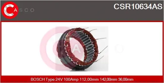 Stator, alternator (CSR10634AS)