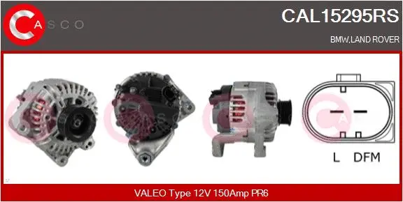 Alternator (CAL15295RS)