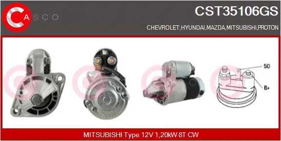 Starter (CST35106GS)