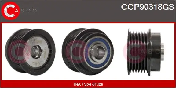 Belt Pulley, alternator (CCP90318GS)