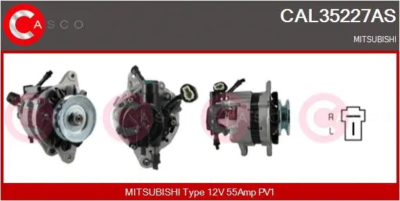 Alternator (CAL35227AS)