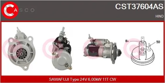 Starter (CST37604AS)