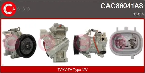 Compressor, air conditioning (CAC86041AS)