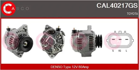 Alternator (CAL40217GS)