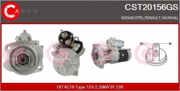 Starter (CST20156GS)