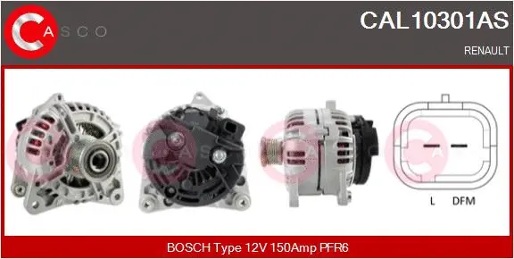Alternator (CAL10301AS)
