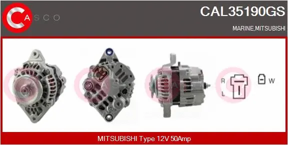Alternator (CAL35190GS)